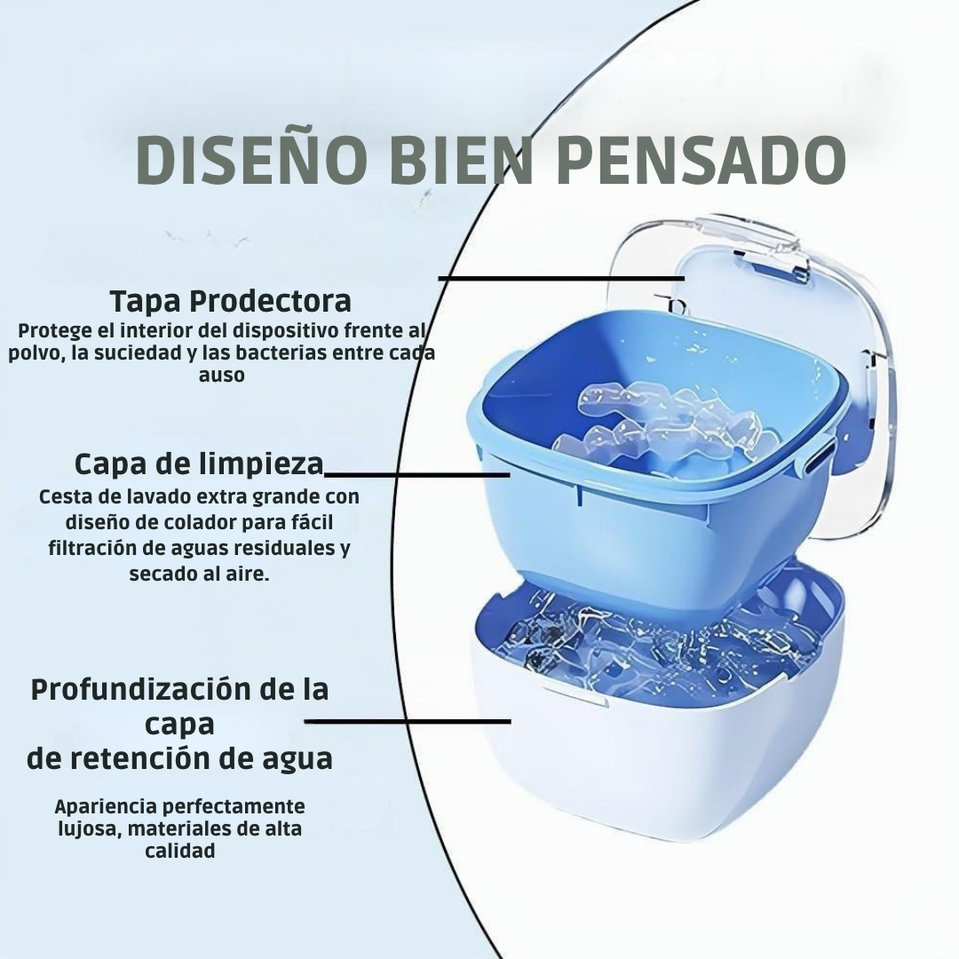 Caja Higienizante Aparatos Dentales